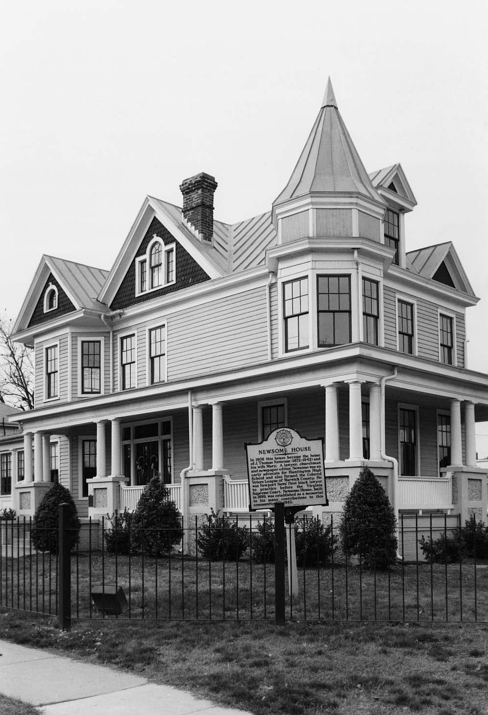 DHR Virginia Department of Historic Resources » 1210052 J. Thomas Newsome House