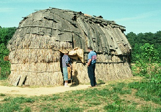 Reconstructed house