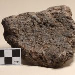Soapstone bowl fragment, second view