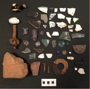 Artifacts from the Millie Woodson-Turner Site