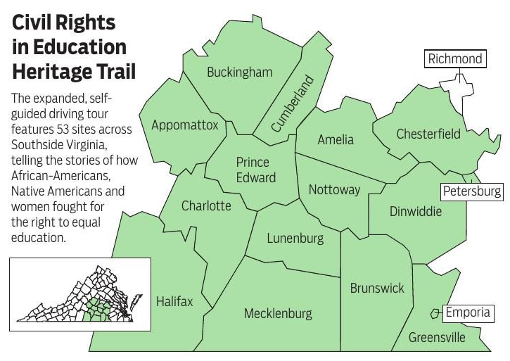 Map of trail