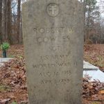 Marker for Robert Cowles