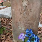 Marker for Thade Hall