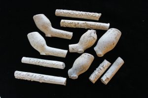 Collection of white pipes