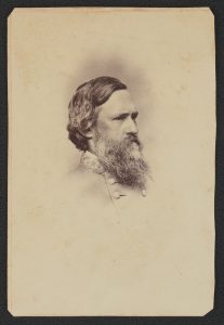 David Addison Weisiger was born in 1818 to a prominent, but new family, in the Chesterfield/Petersburg area. He served in the 1st Virginia Volunteers during the Mexican War. After returning to Virginia Weisiger became an active freemason and helped organize the construction of the George Washington Monument on grounds of the Virginia State Capitol. By the end of the Civil War, he has sustained three battlefield wounds and had two horses shot from under him. His role in the Masonic Temple, and that of many other solders from the 12th Virginia likely contributes to the reason this muster roll was added to the cornerstone box, 1861, by J.R. Rockwell, image courtesy of the Library of Congress