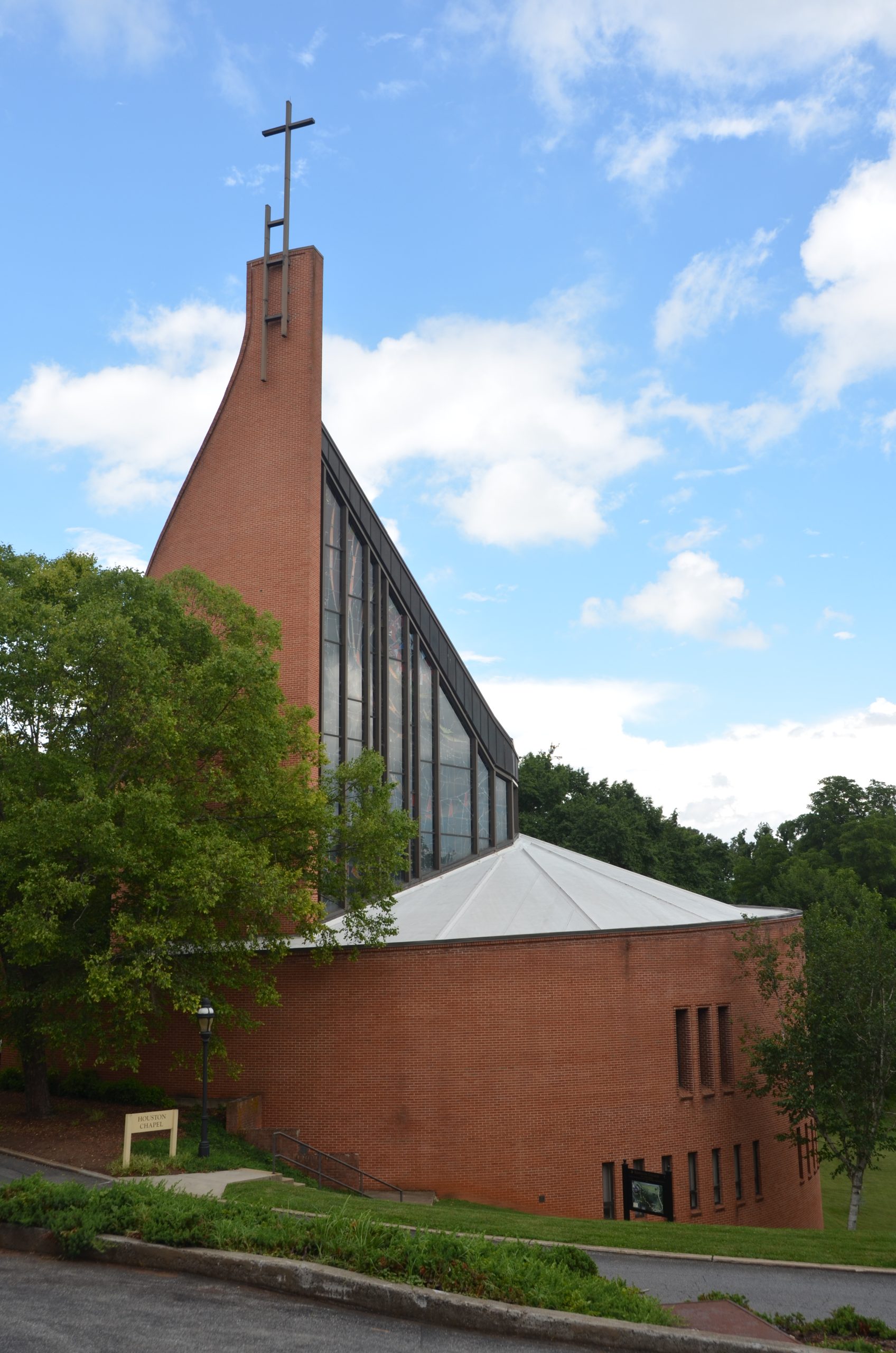 Houston Chapel on the Randolph College campus, 2019, DHR ID #118-5510
