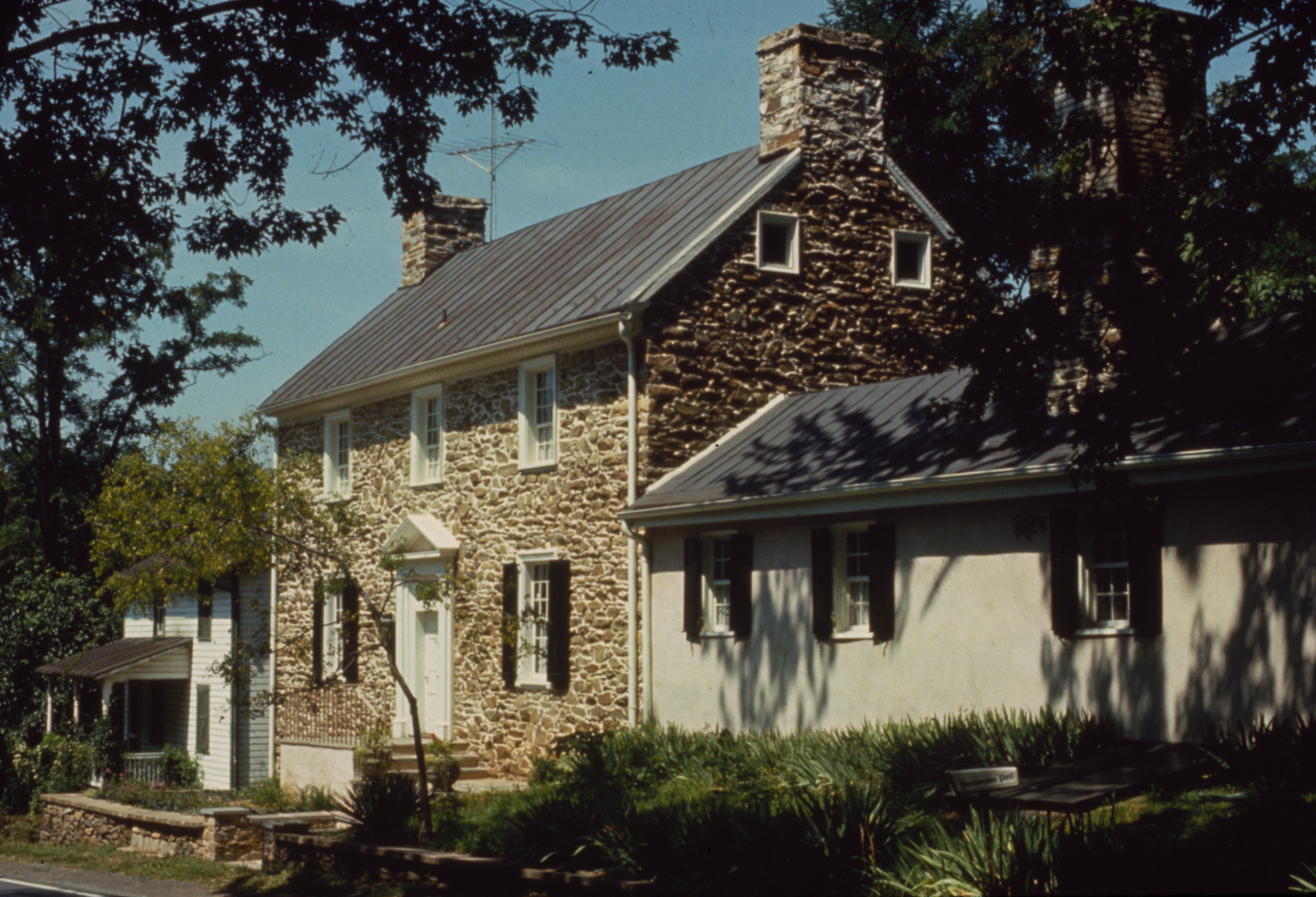 Dr. Smith's House. Photo credit: John Lewis/DHR, 1971