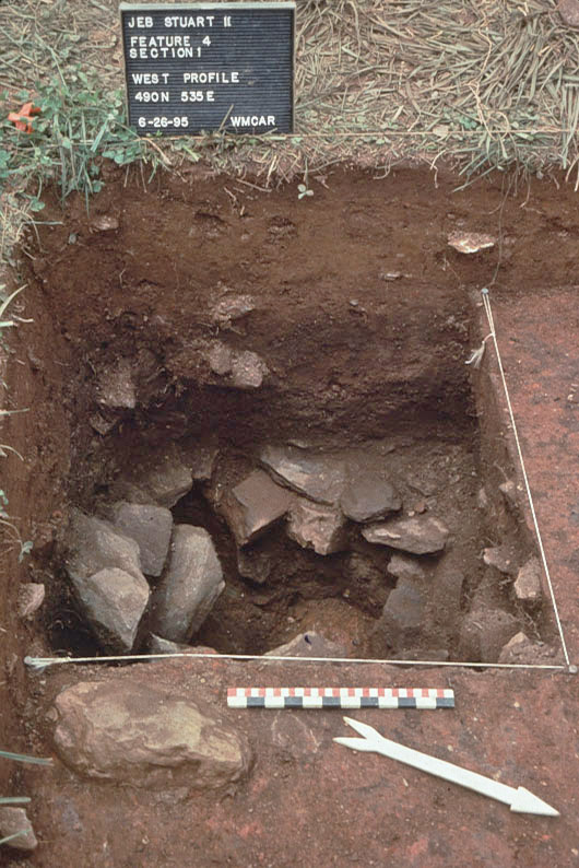 Photo credit: William and Mary Center for Archaeological Research, 1995