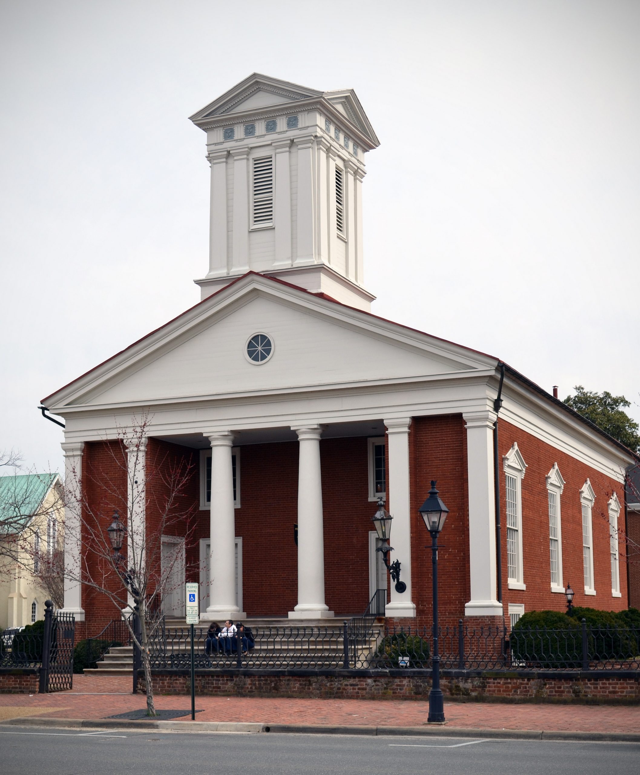 Presbyterian Church of Fredericksburg. Photo credit: Calder Loth/DHR, 2014