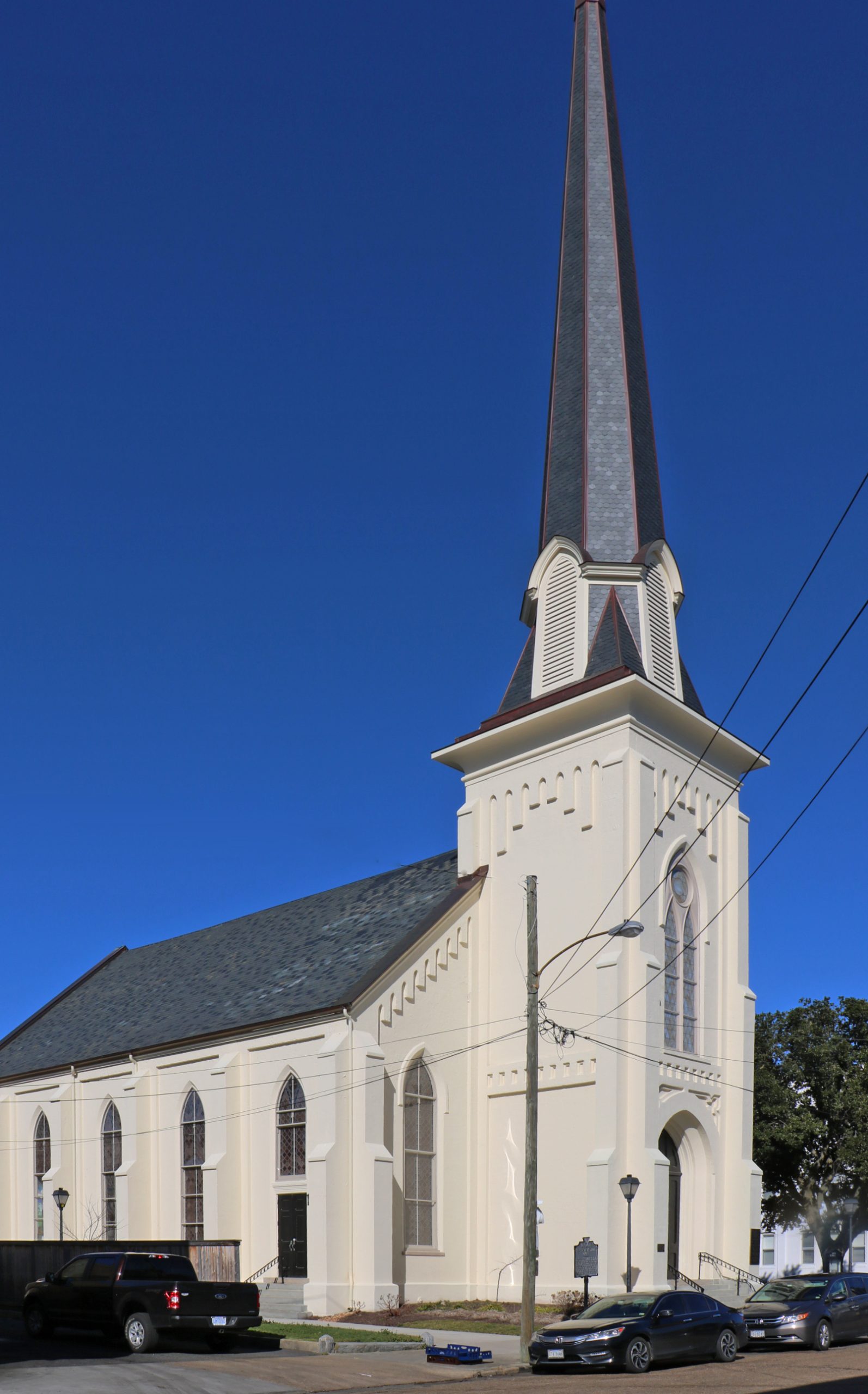 Monumental Methodist Church. Photo credit: Elizabeth Lipford/DHR, 2022