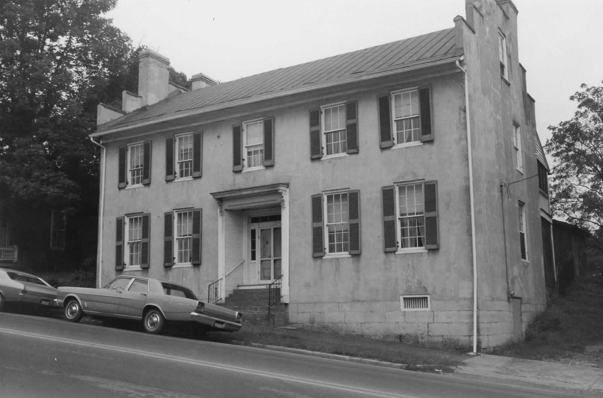 Dr. Pitts House. Photo credit: Junius Fishburne/DHR, 1968