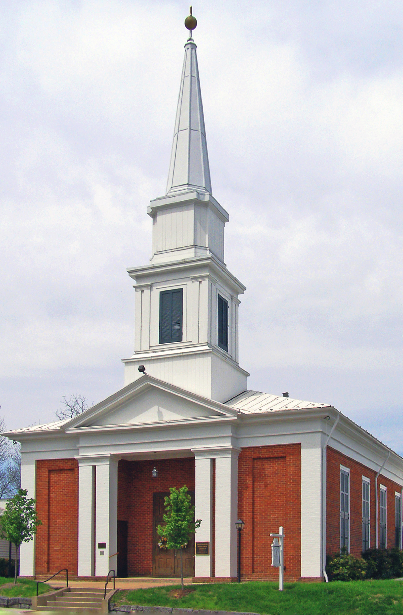 Christiansburg Presbyterian Church. Photo credit: Mike Pulice/DHR, 2011