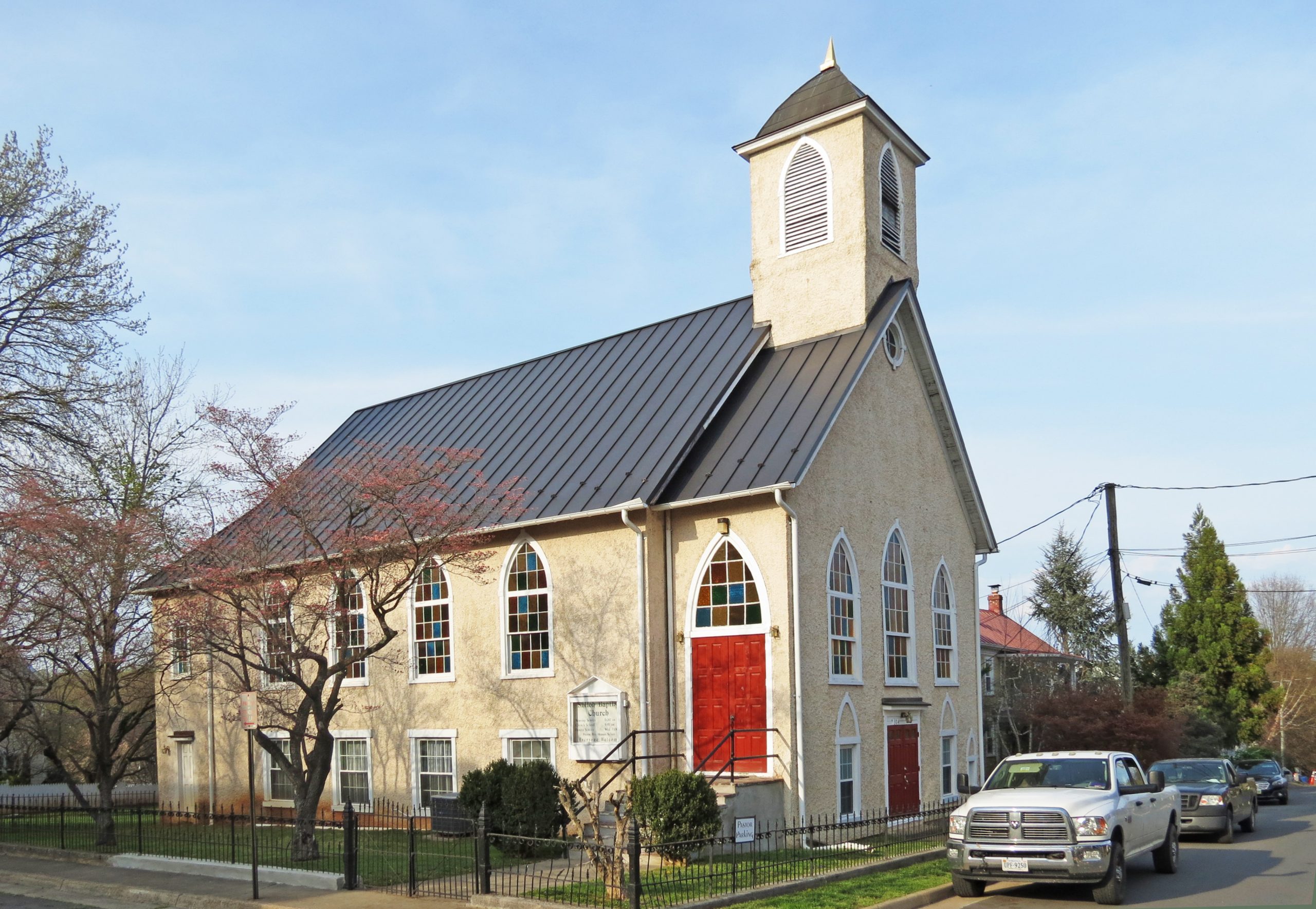 Shiloh Baptist Church. Photo credit: David Edwards/DHR, 2021