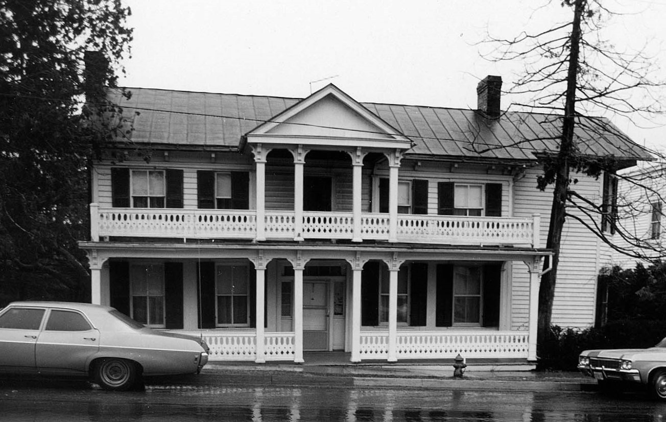 C.P. Jones House. Photo credit: Grace Heffelfinger/DHR, 1972