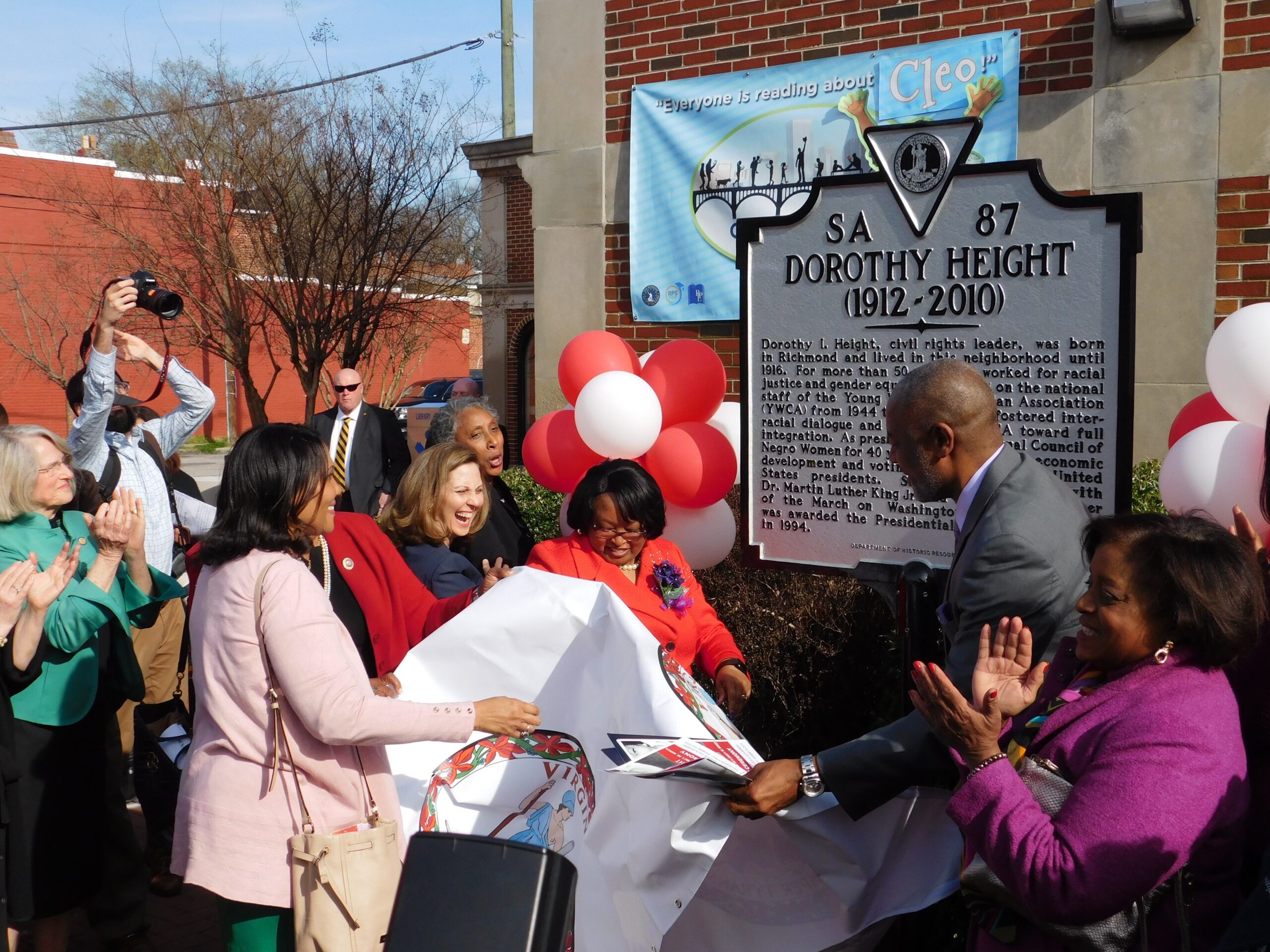 Dorothy Height marker unveiling_Stephanie Williams