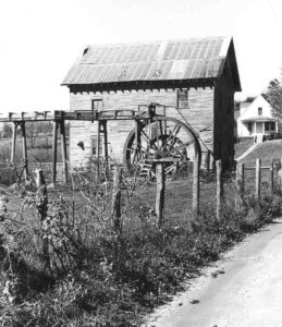 Roberson Mill as it appeared in 1971.