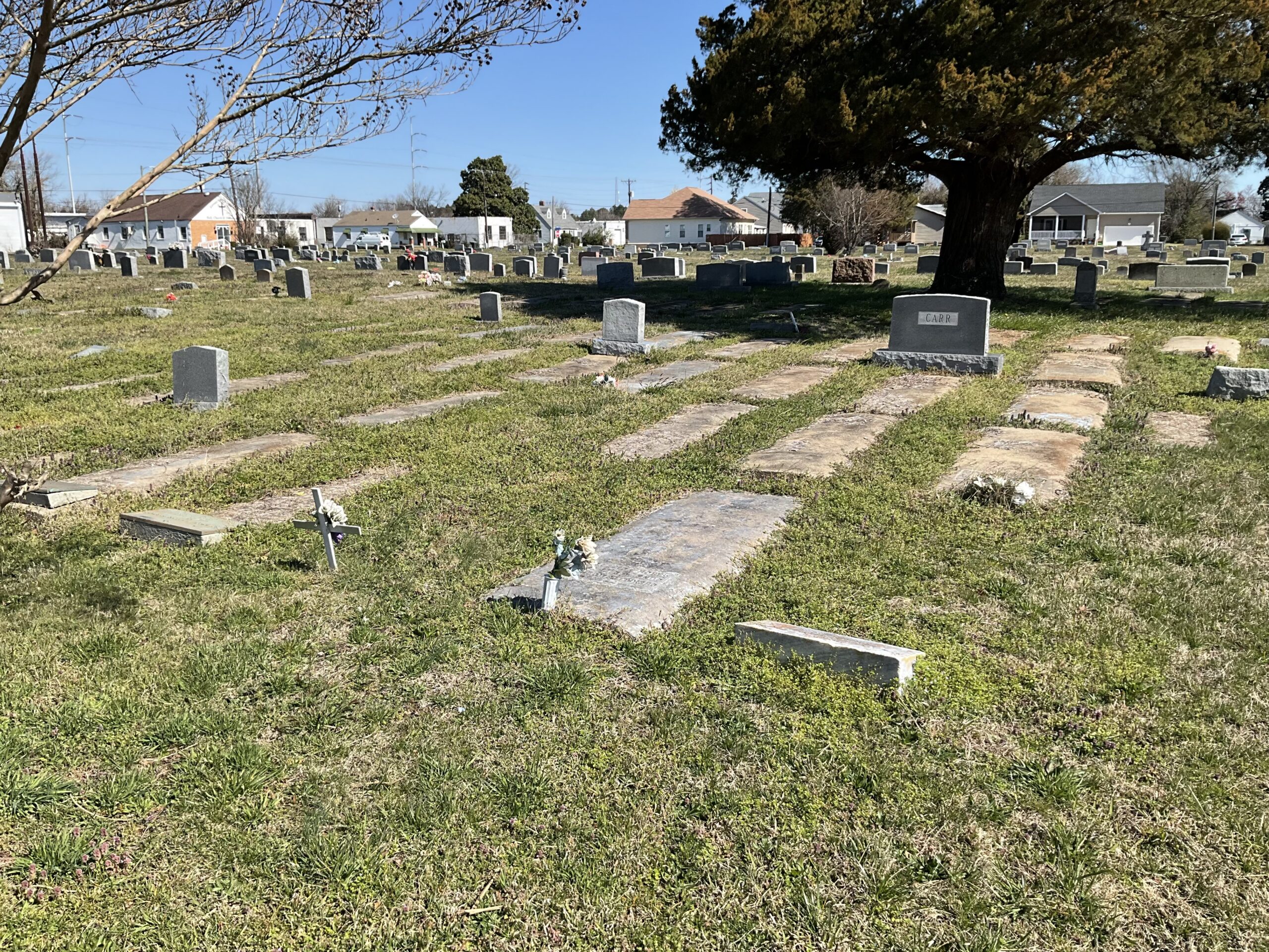 Pleasant Shade Cemetery in Hampton, Va.