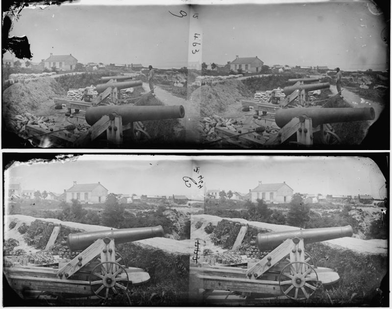 Grace Church stereographs 1862 Peninsula Campaign