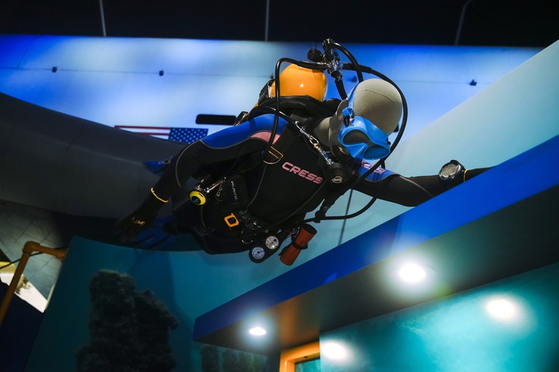 Exhibit on Display at the Intrepid Museum