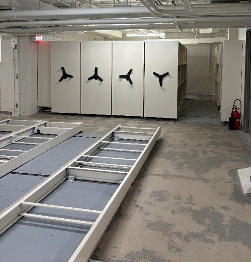 high-density mobile shelving units